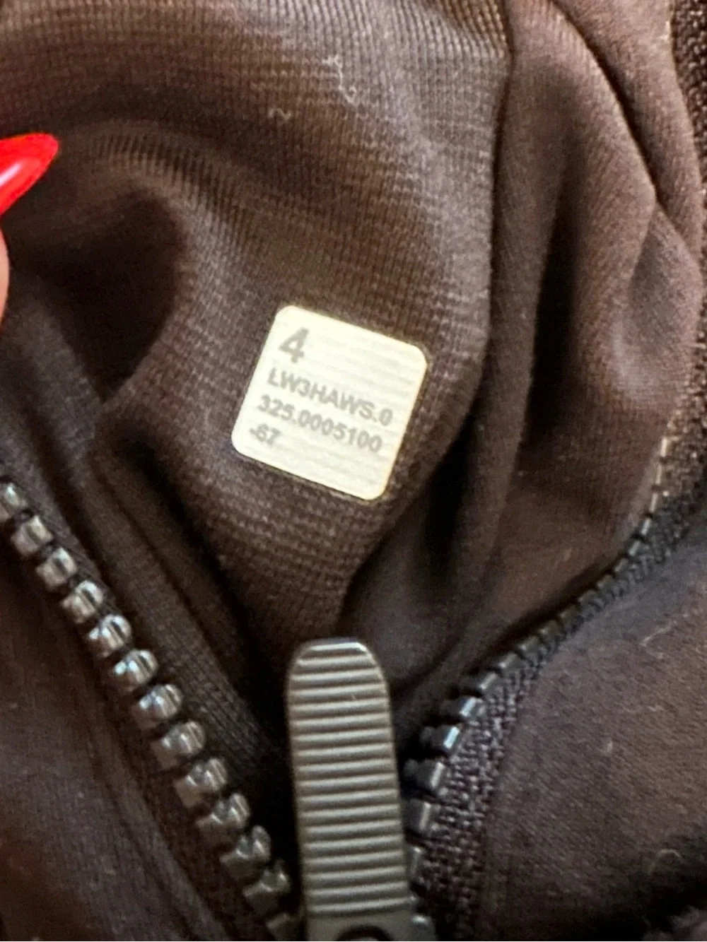 Lululemon Hooded Define Jacket size 4 NULU ESPRESSO
